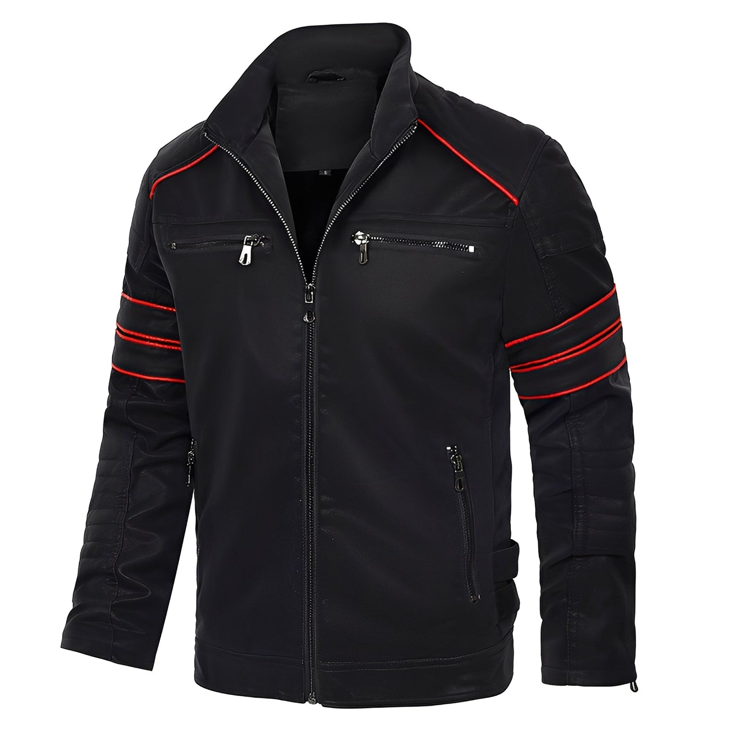 Tough Biker Premium Leather Motorbike Jacket