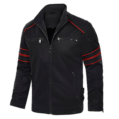Tough Biker Premium Leather Motorbike Jacket