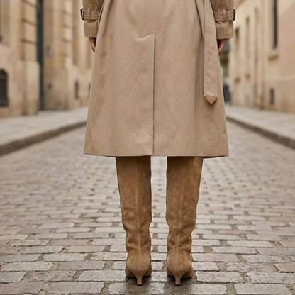 Low Heel Pointed Toe Women's Tall Boots