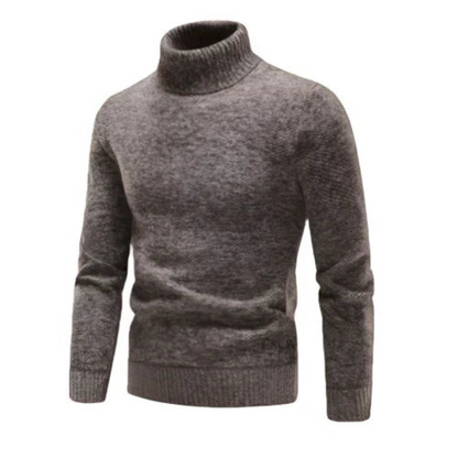 Warm Knitted Crew Neck Sweater