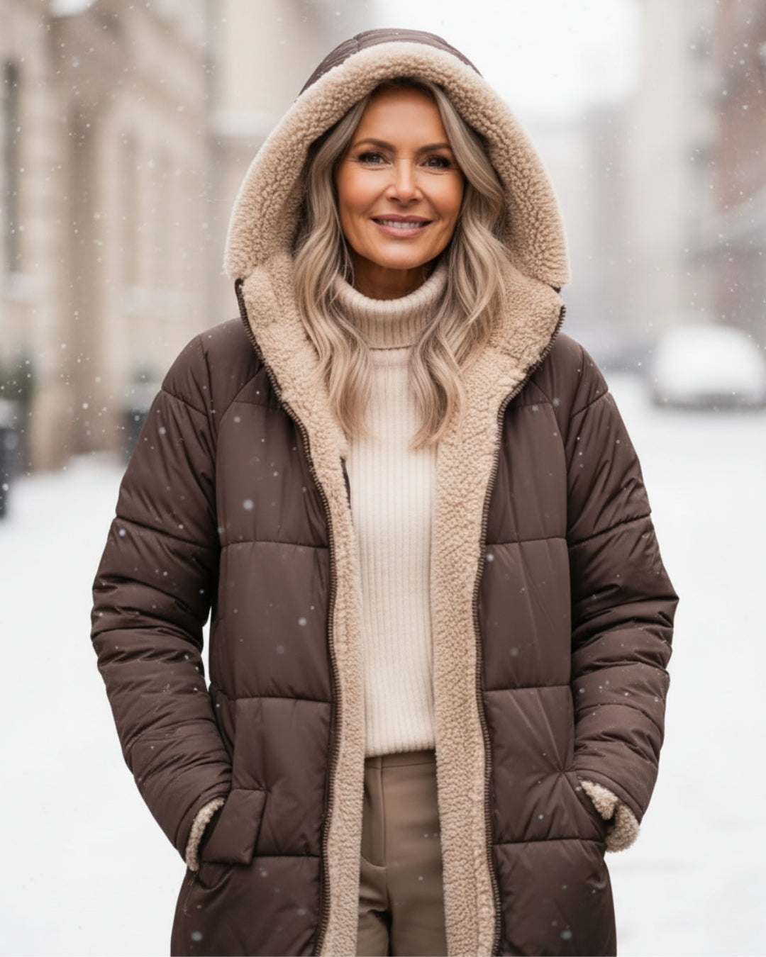 Cozy Fleece Winter Parka Coat