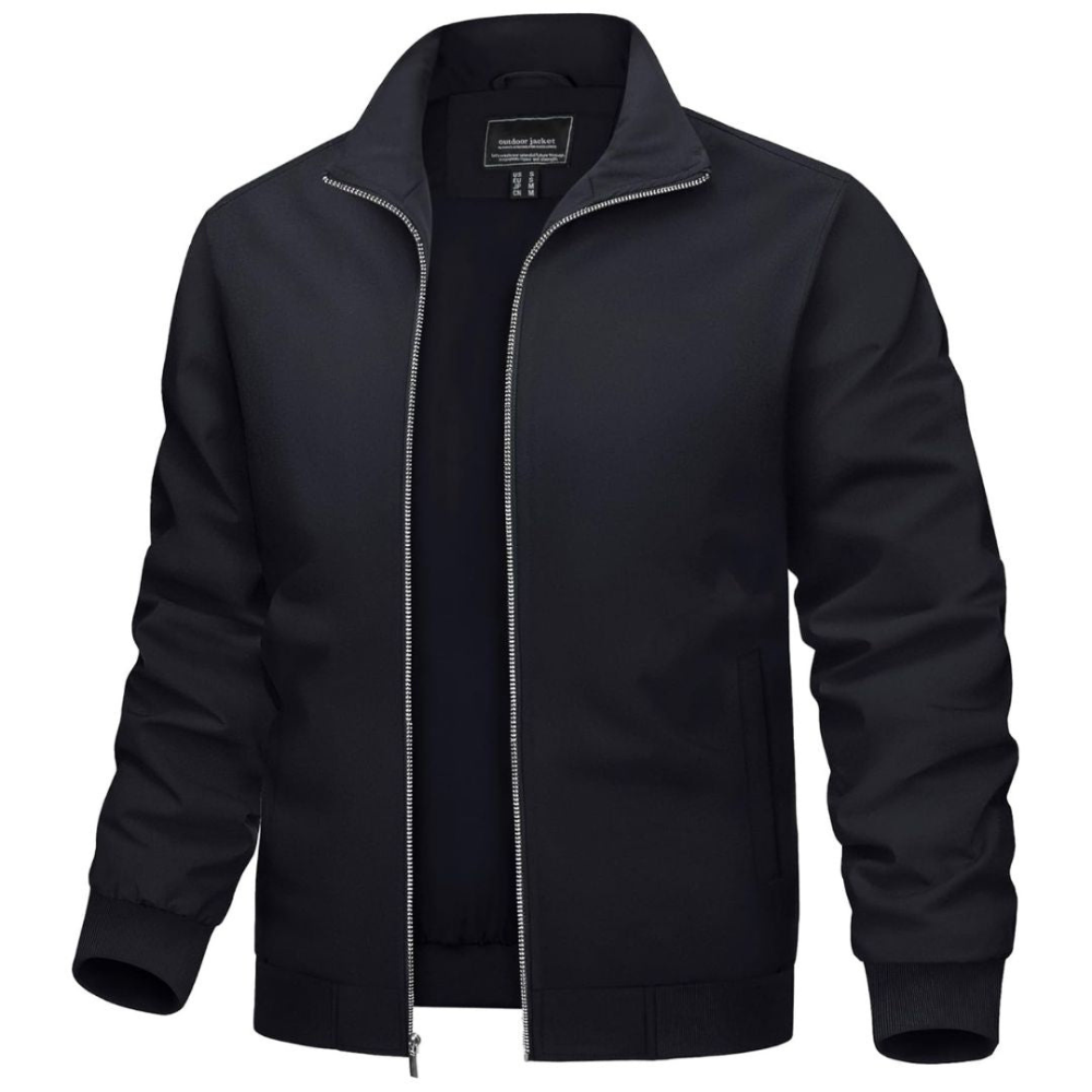 Comfortable Men's Slim Fit Bomber Jacket