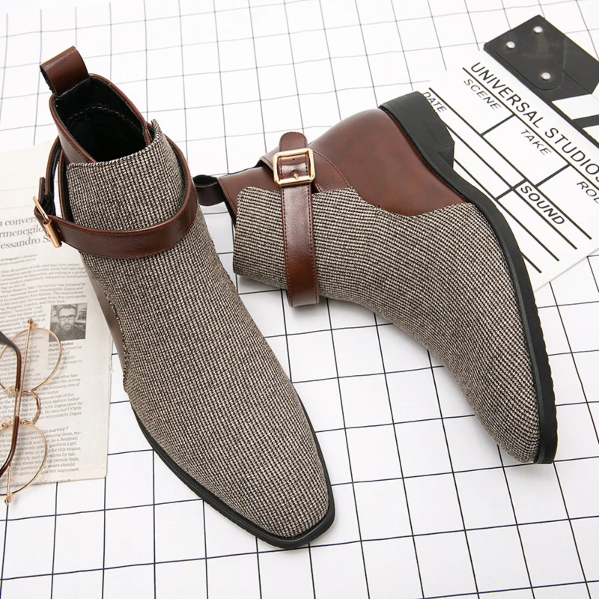 Men's Smart Leather Chelsea Ankle Boots