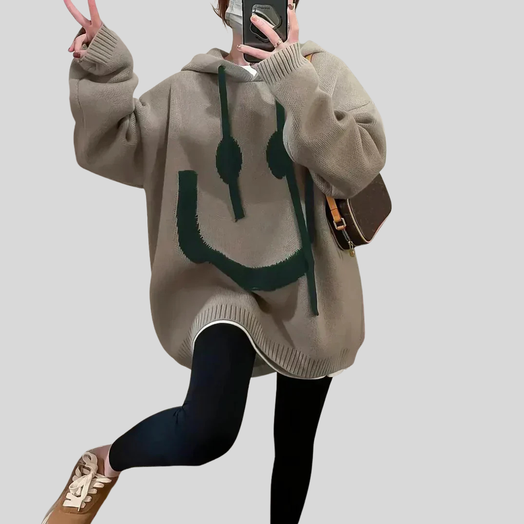 Soft Plush Oversized Sweatshirt - OutfitLondon