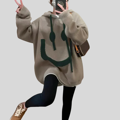 Soft Plush Oversized Sweatshirt - OutfitLondon