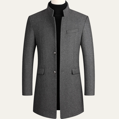 Classic Fit Overcoat for Men