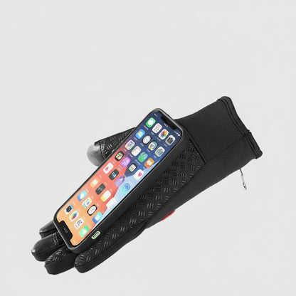 Insulated Thermal Gloves with Grip and Touchscreen Control