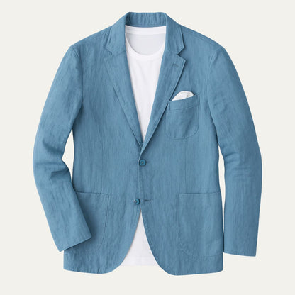 Lightweight Beige Summer Jacket for Men - Wedding Guest Wear