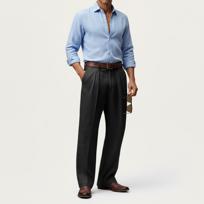 Breathable Linen Summer Pants for Men