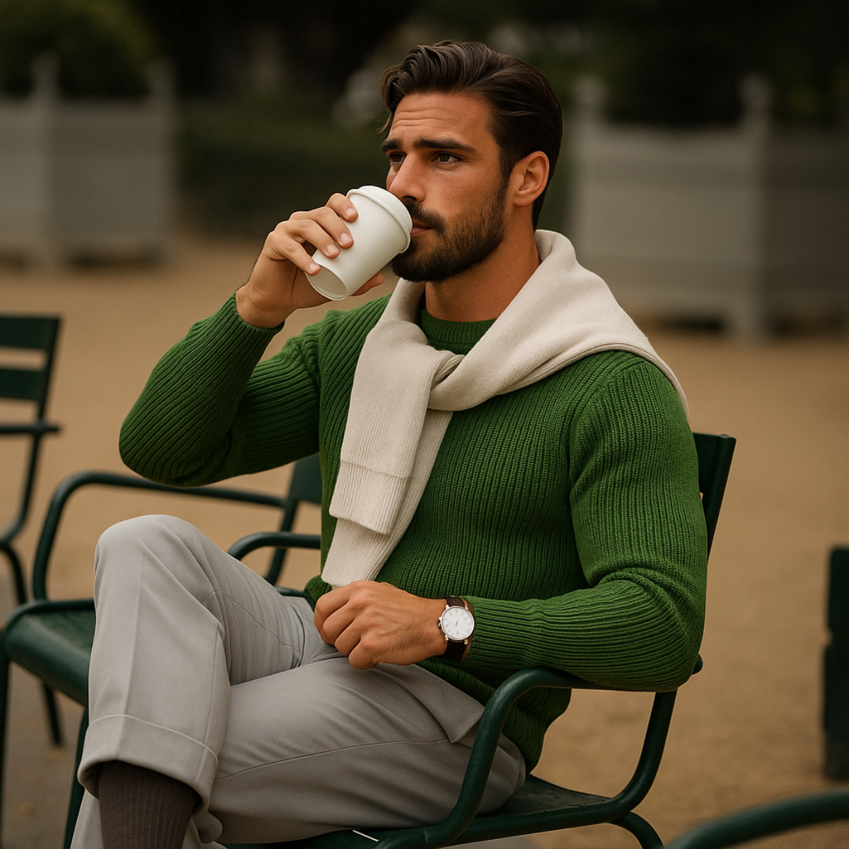 Soft Merino Wool Crew Neck Sweater