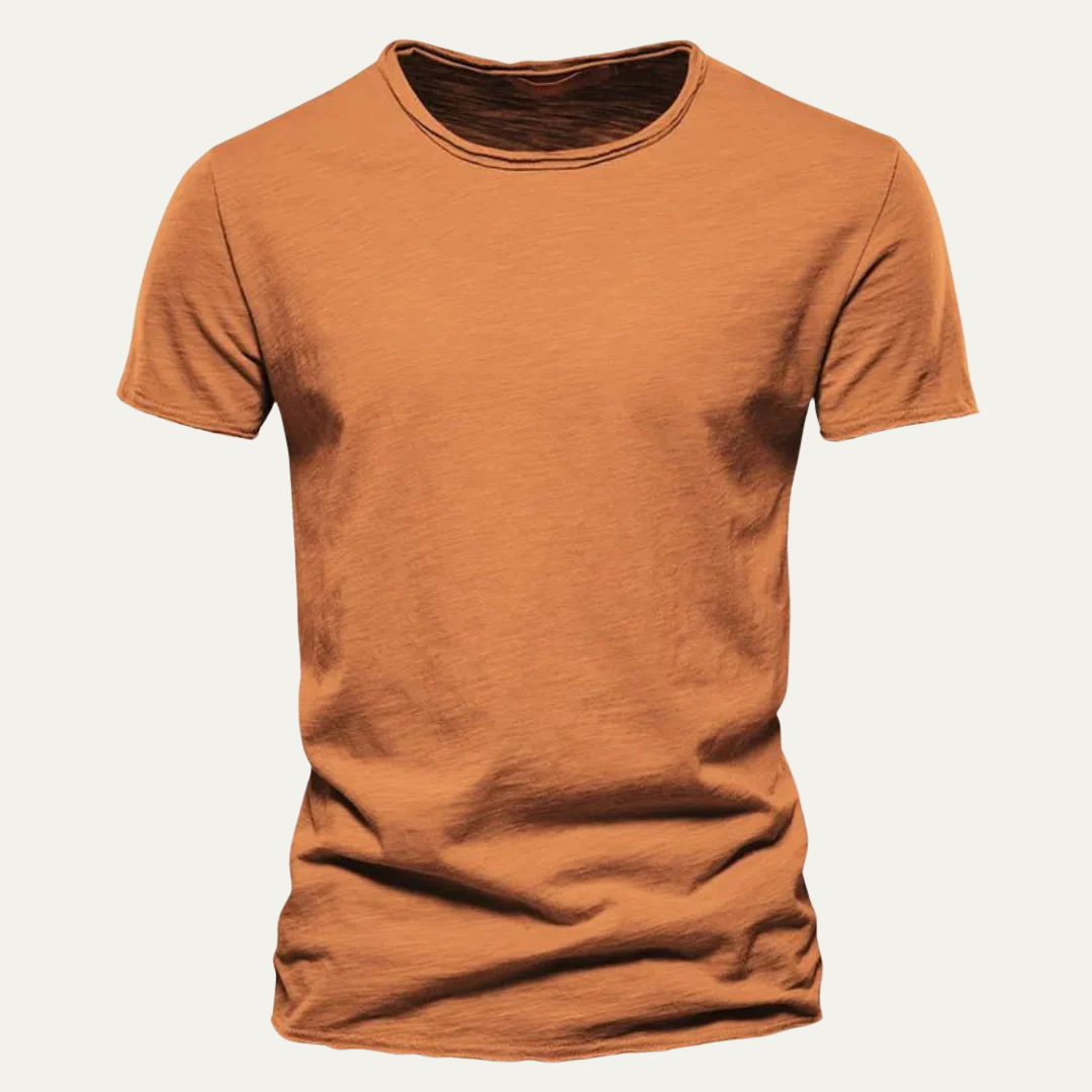 Slim Fit Crew Neck Graphic T Shirt