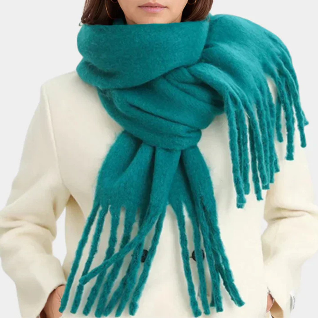 Big Soft Fringe Scarf Wrap