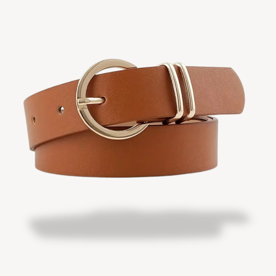 Ladies Synthetic Leather Waist Belt
