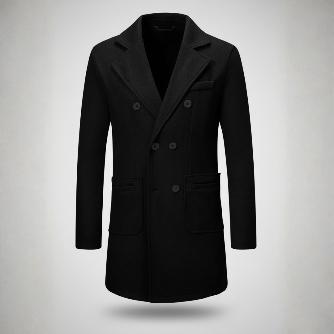 Classic Warm Winter Pea Coat