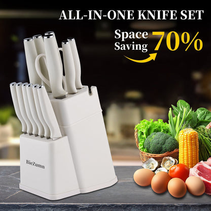 Premium Cooking Knives Set Stainless Steel