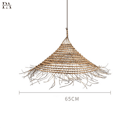 Rural Style Wood Hanging Lamp