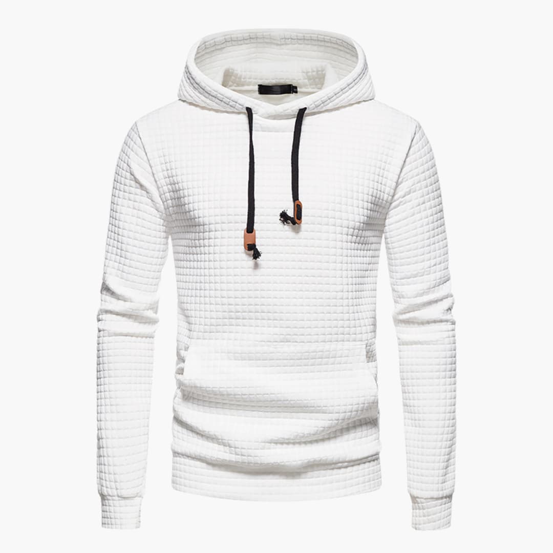 Cozy Mens Graphic Fleece Hoodie for Cold Weather