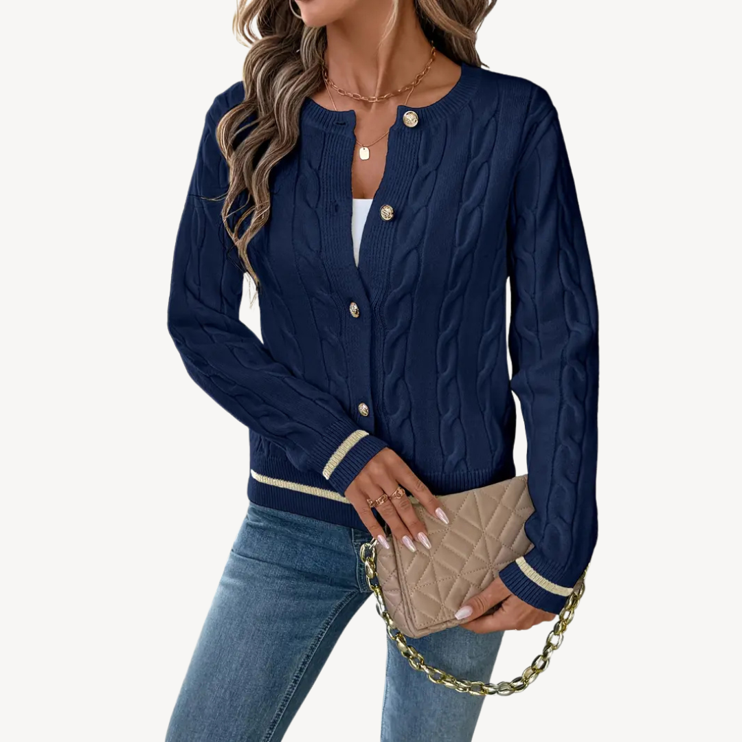 Soft Knit Crew Neck Sweater for Women - OutfitLondon