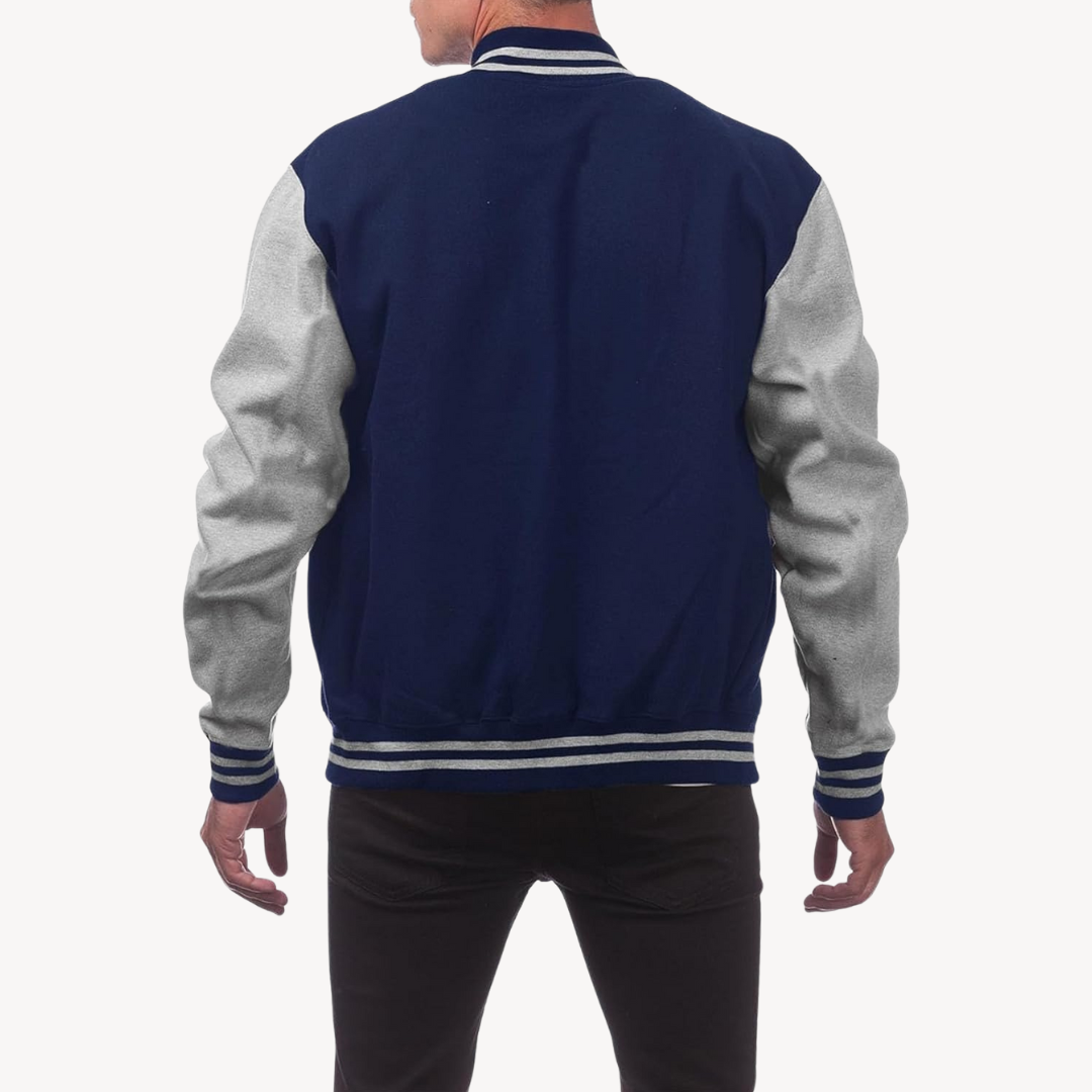 Men's Contrast Panel Sports Jacket