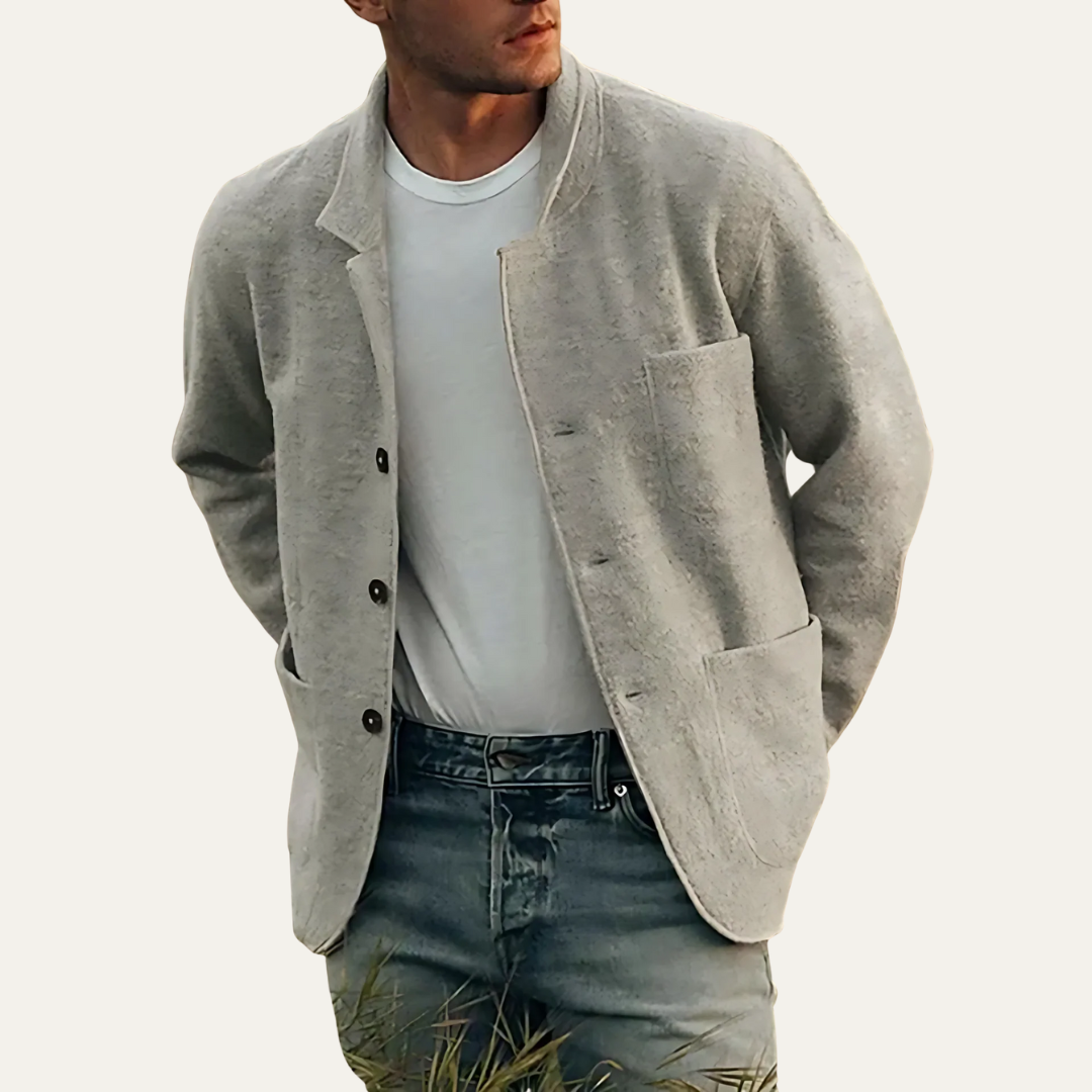 Casual Fit Button Down Shirt Jacket - OutfitLondon