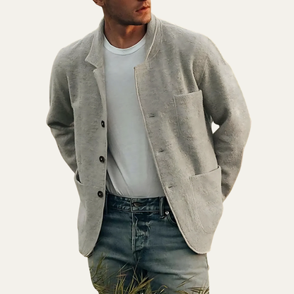 Casual Fit Button Down Shirt Jacket - OutfitLondon