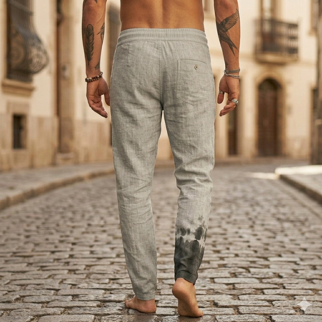Comfy Loose Fit Men's Jogger Pants Lightweight