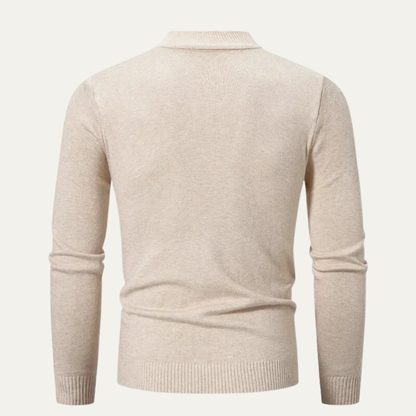 Men's Classic Fit Thermal Crew Neck Sweater