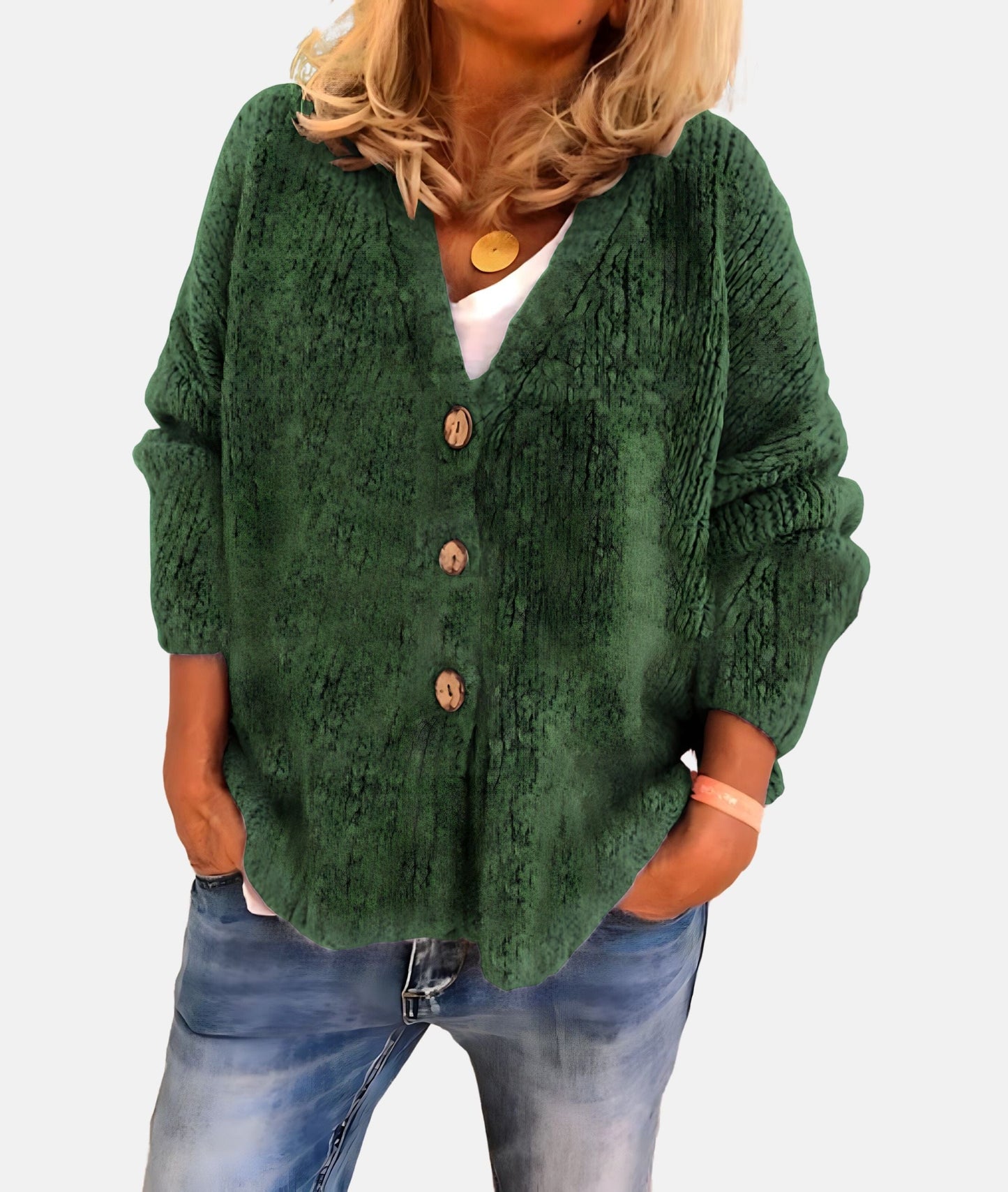 Classic Open Front Cardigan Sweater