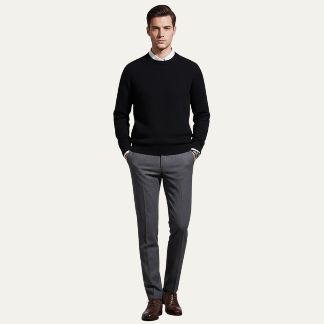 Men's Breathable Short Sleeve Textured Crew Top - OutfitLondon