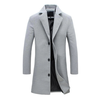 Classic Mens Wool Overcoat
