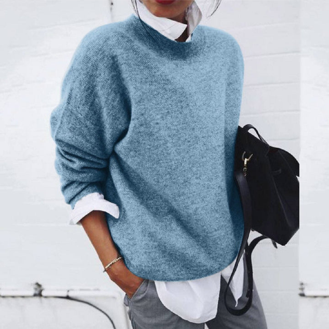 Cozy Women's Winter Knit Sweater