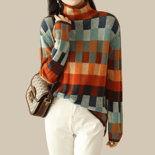 Cozy Cashmere Crew Neck Sweater - OutfitLondon