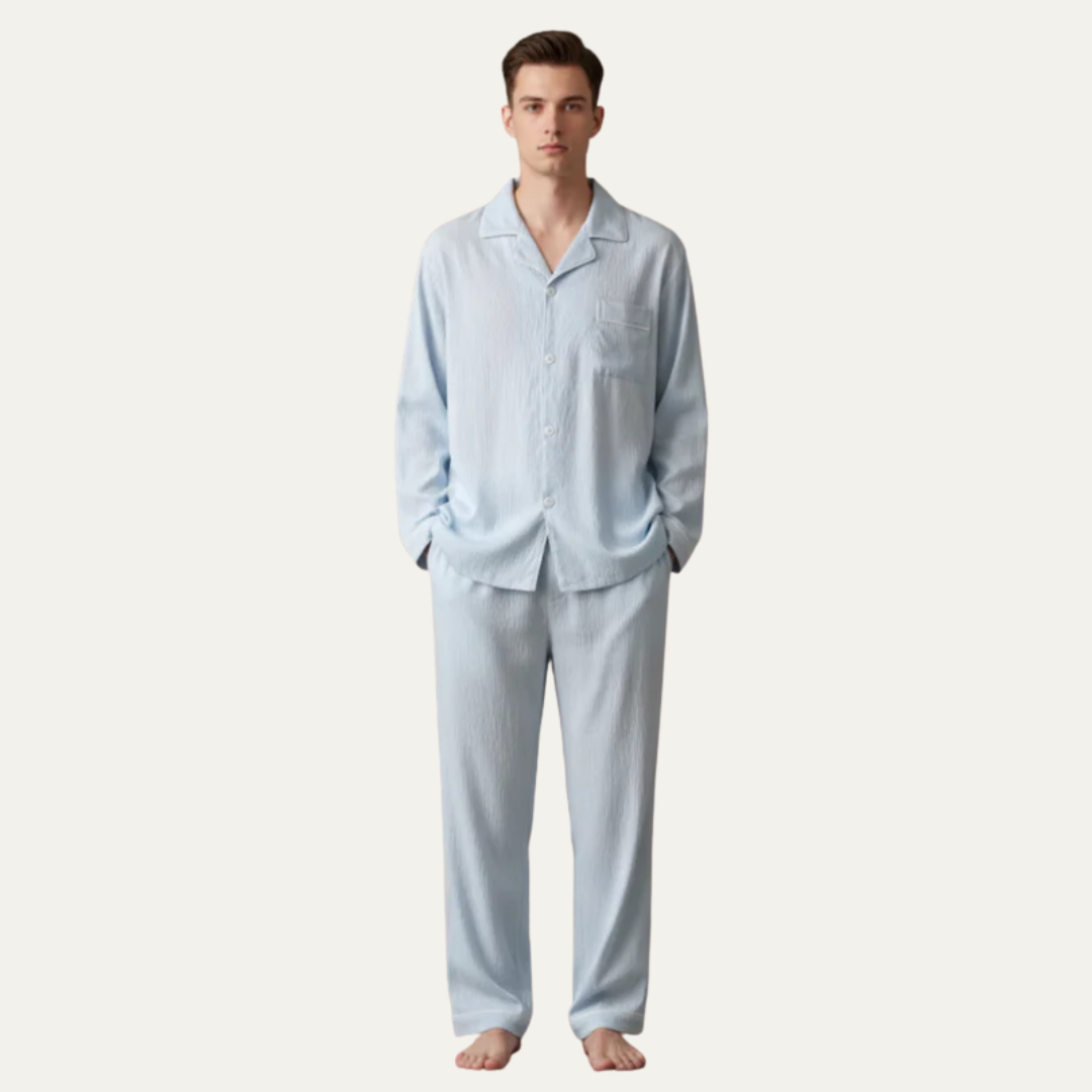 Comfortable Men's Relaxed Fit Pajama Set