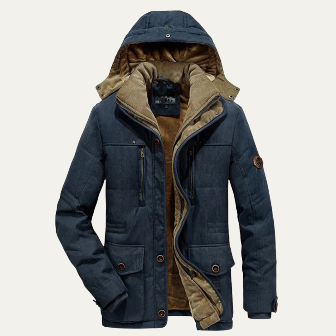 Warm Waterproof Insulated Men's Winter Coat