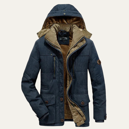 Warm Waterproof Insulated Men's Winter Coat