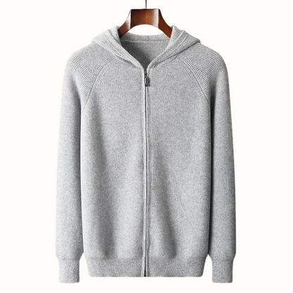 Premium Men's Cashmere Hooded Vest - OutfitLondon
