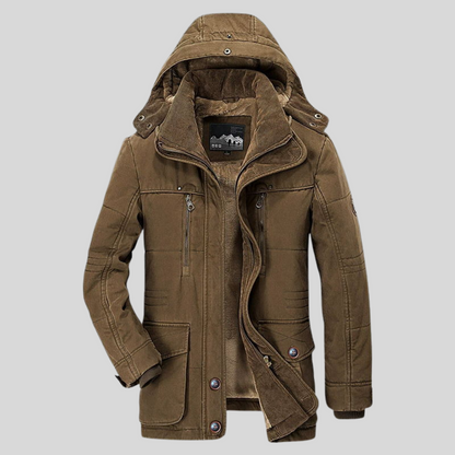 Warm Mens Winter Coat Outerwear