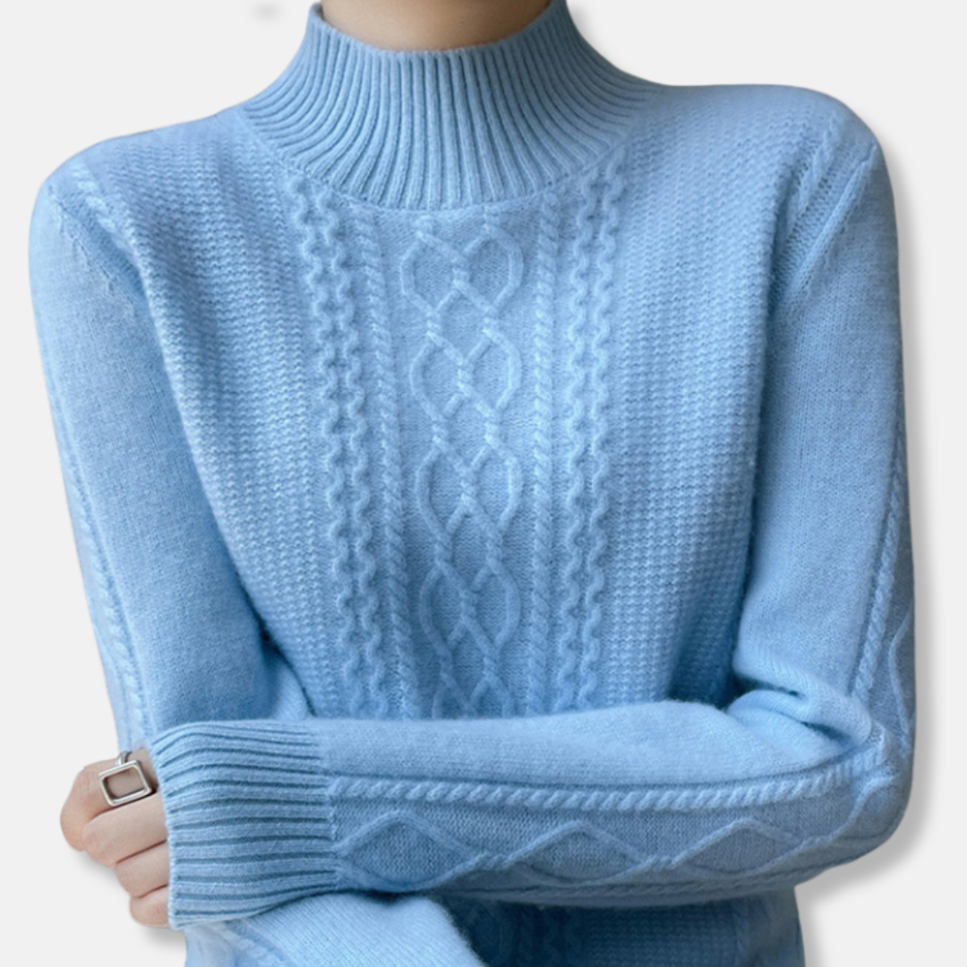 Cozy Oversized Cable Knit Sweater