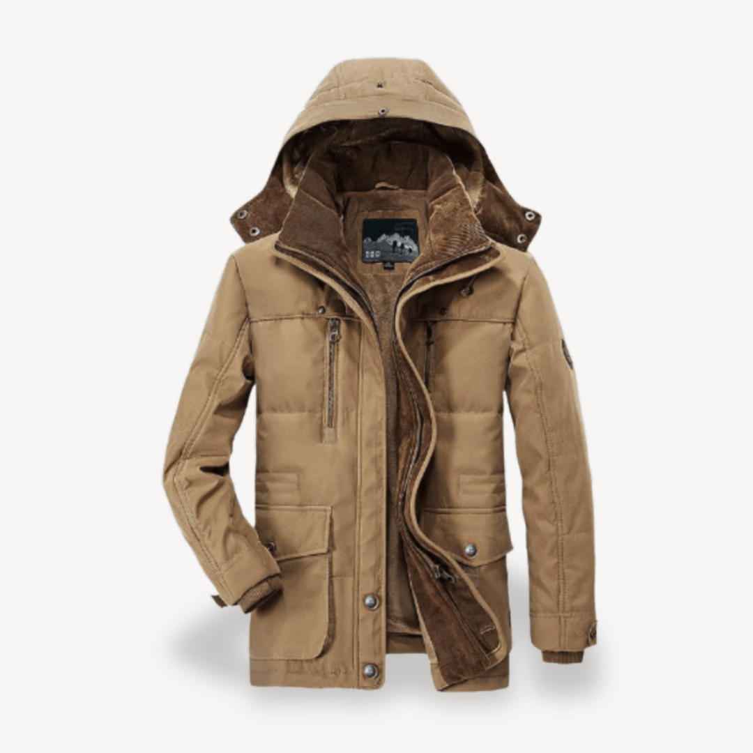 Waterproof Insulated Parka Coat for Men - OutfitLondon