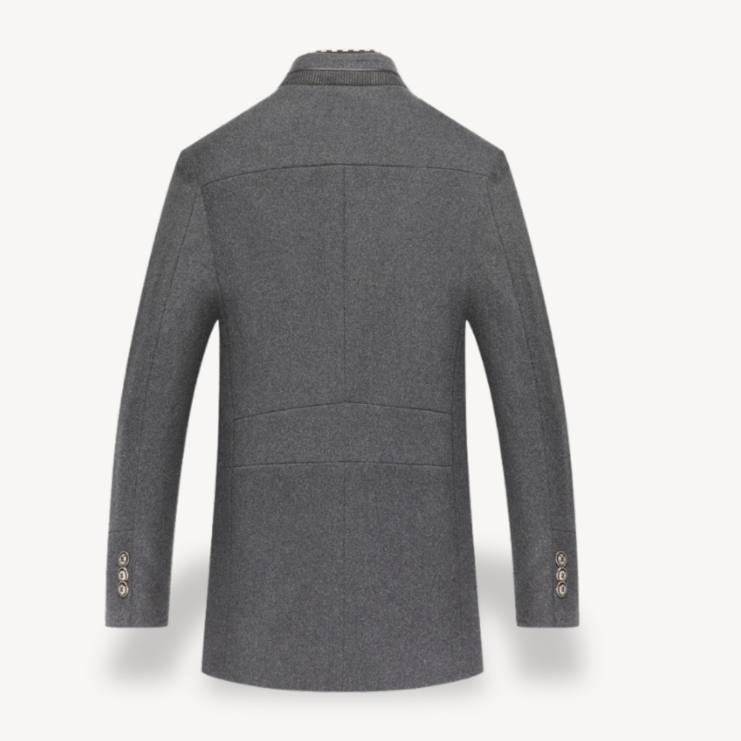 Relaxed Fit Men's Winter Coat