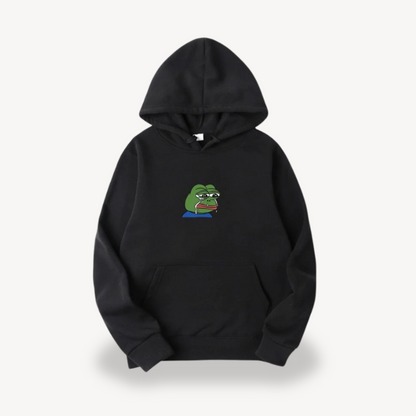 Funny Pepe Frog Mens Sweatshirt Hoodie