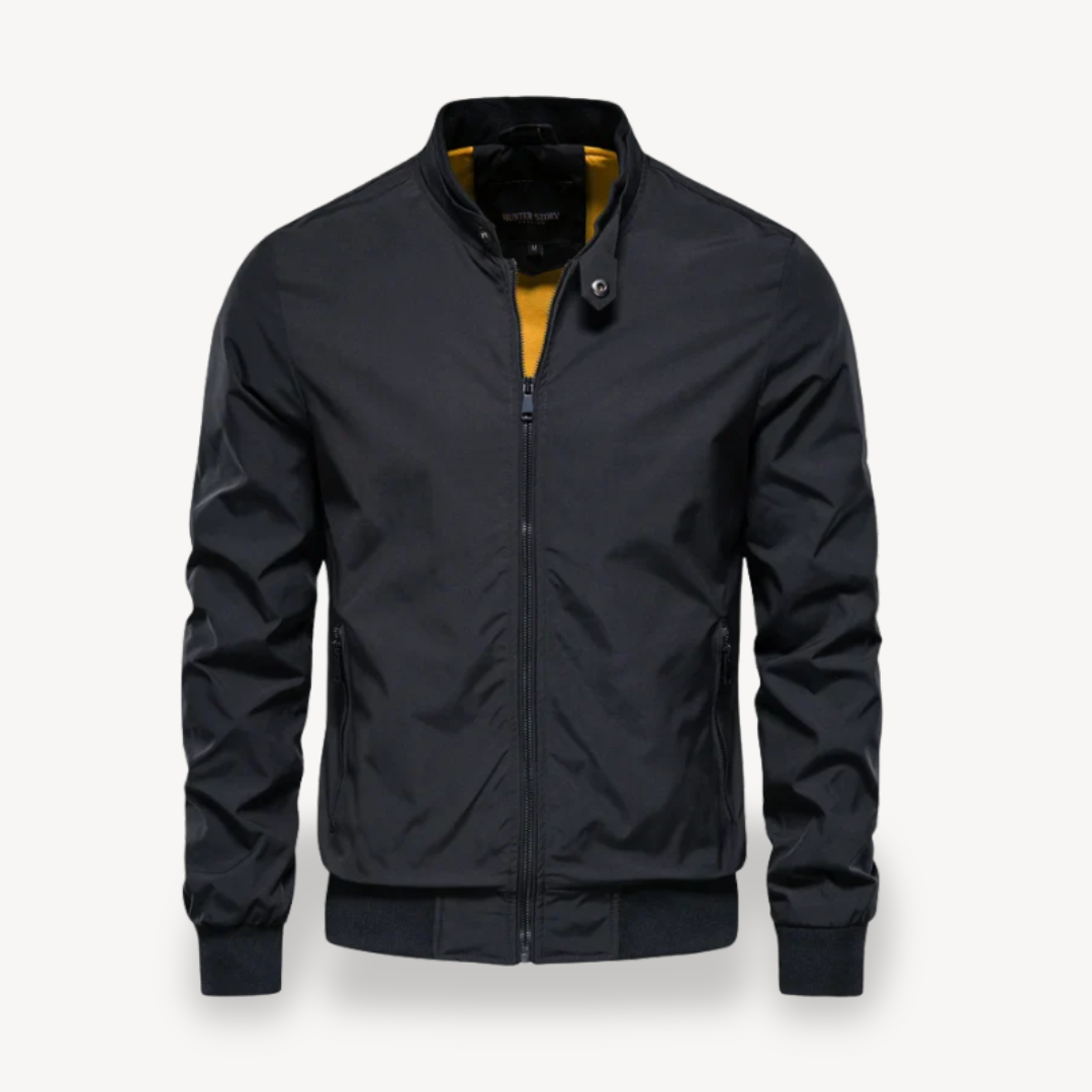 Relaxed Fit Mens Bomber Coat - OutfitLondon