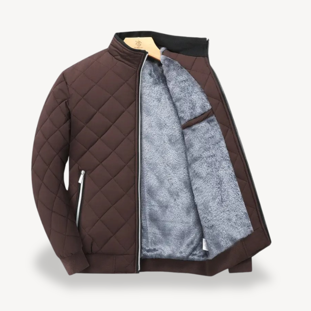 Warm Insulated Padded Mens Winter Jacket