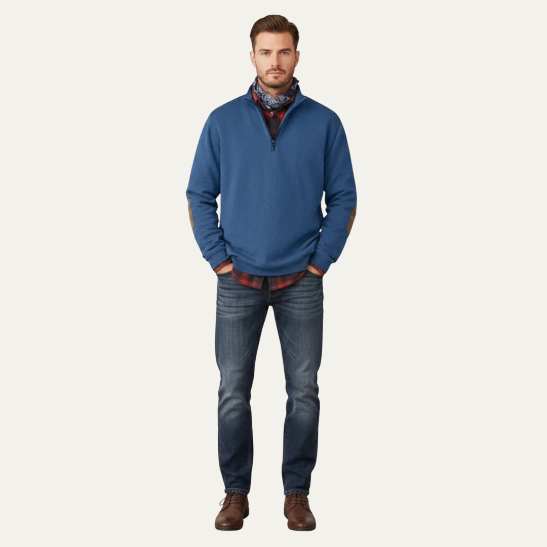 Men's Soft Premium Crew Neck Pullover Sweater