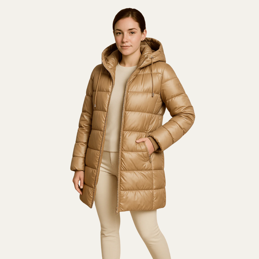 Ladies Insulated Hooded Winter Coat