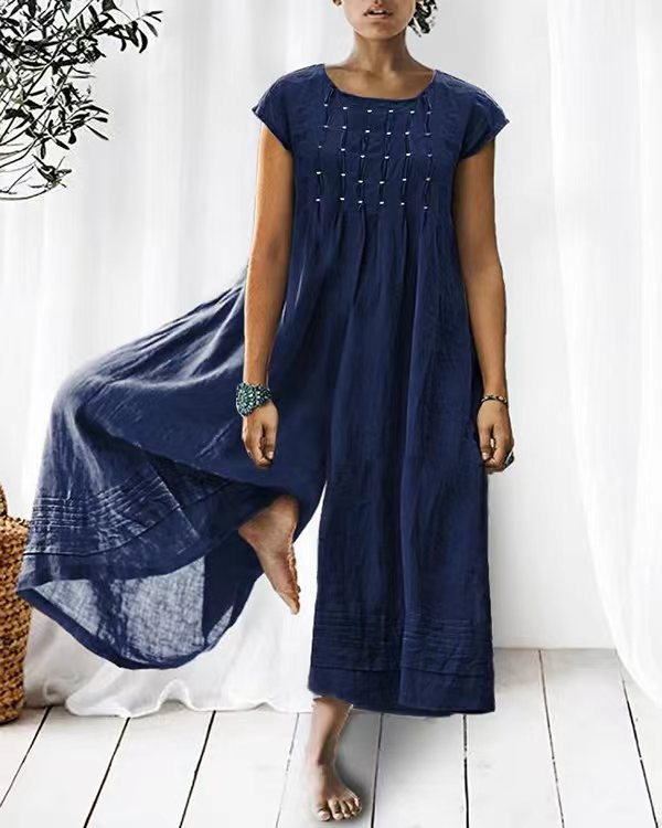 Loose Fit Summer Women's Jumpsuit