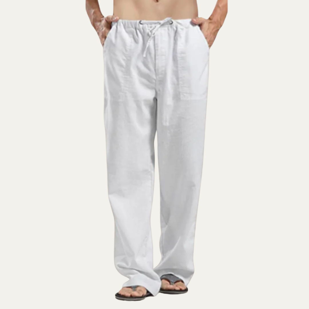 Casual Loose Fit Beach Pants