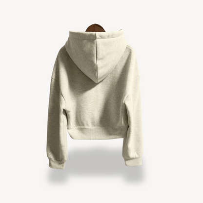 Fitted Zip Up Hoodie for Ladies