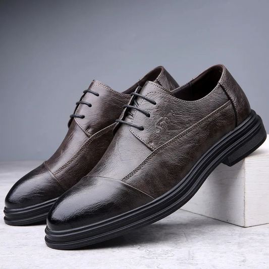 Affordable Faux Leather Formal Shoes for Men - OutfitLondon
