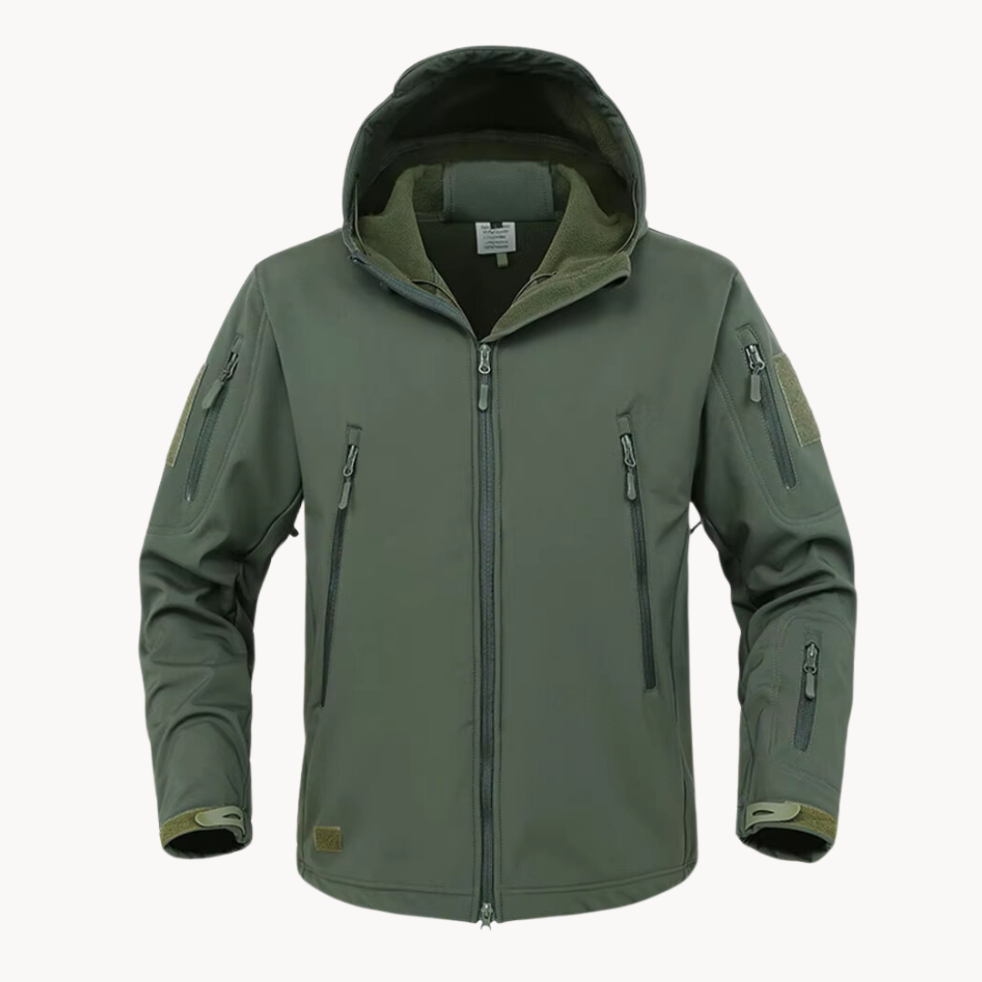 Men's Waterproof Full Zip Hoodie Jacket
